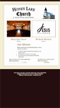 Mobile Screenshot of honeylakechurch.com